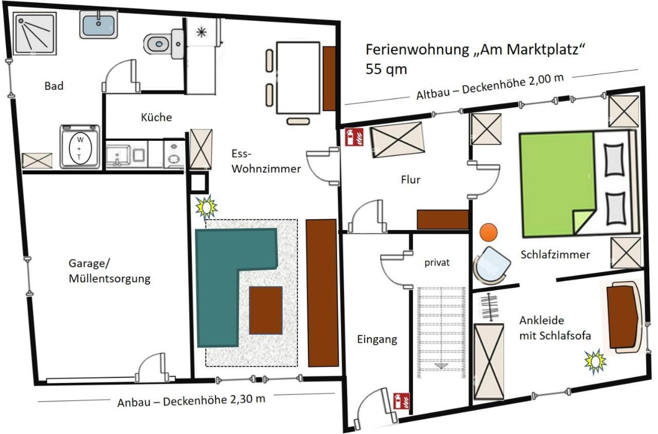 Ferienhaus Am Marktplatz 奥博海姆巴赫 外观 照片